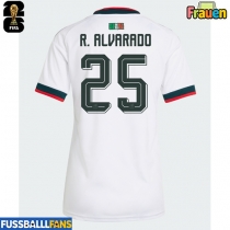 Mexiko Roberto Alvarado #25 Auswärtstrikot Frauen EM 2024 Kurzarm